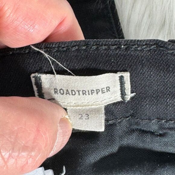 Madewell Roadtripper Black Medium Wash High Waist Skinny Jeans Sz 23 - Picture 8 of 11